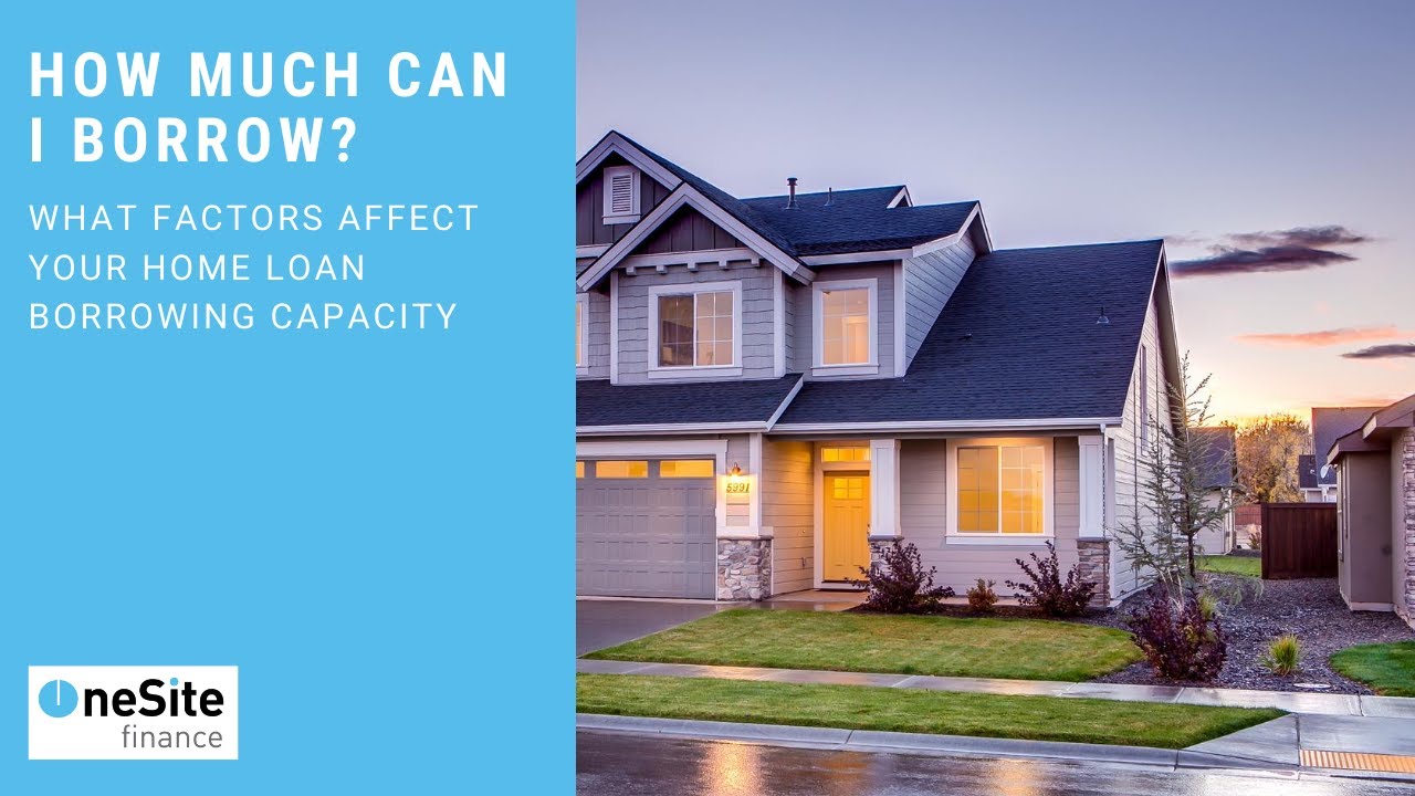 How To Calculate Your Borrowing Capacity YouTube