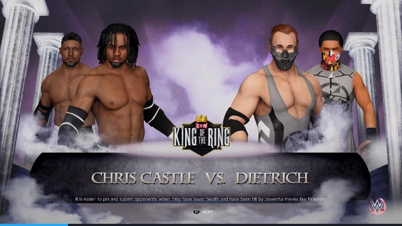 Chris Castle Vs Dietrich(King Of The Ring) - YouTube