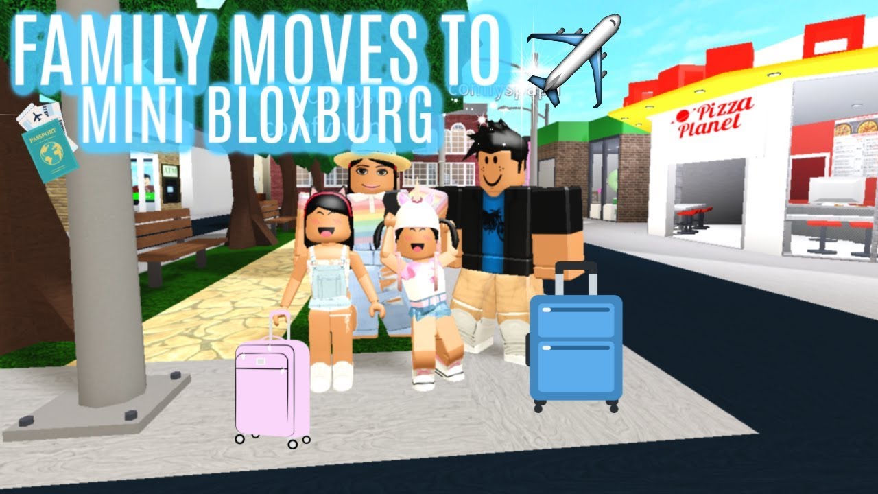 Family Moves To Mini Bloxburg Roblox Bloxburg Youtube - roblox family photo bloxburg