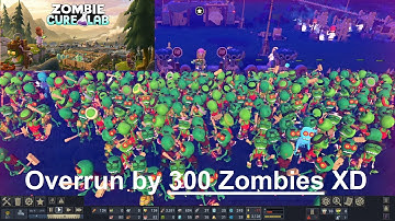 Zombie Cure Lab - Overrun by 300 Zombies - No Commentary Gameplay