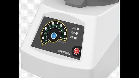 Soundlink vacuum Desiccator operate video