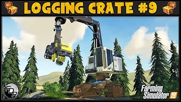 🧰 Logging Crate #9 🧰 ✔ Farming Simulator 2019 ✔ FDR Logging