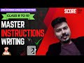 Set of Instructions Writing Explained | Instructions Writing Easy Format with Example