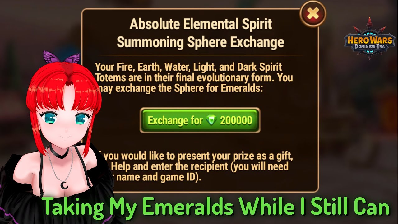 Cashing Out My Totem Fragments for Emeralds Before It's Too Late — Hero Wars: Dominion Era