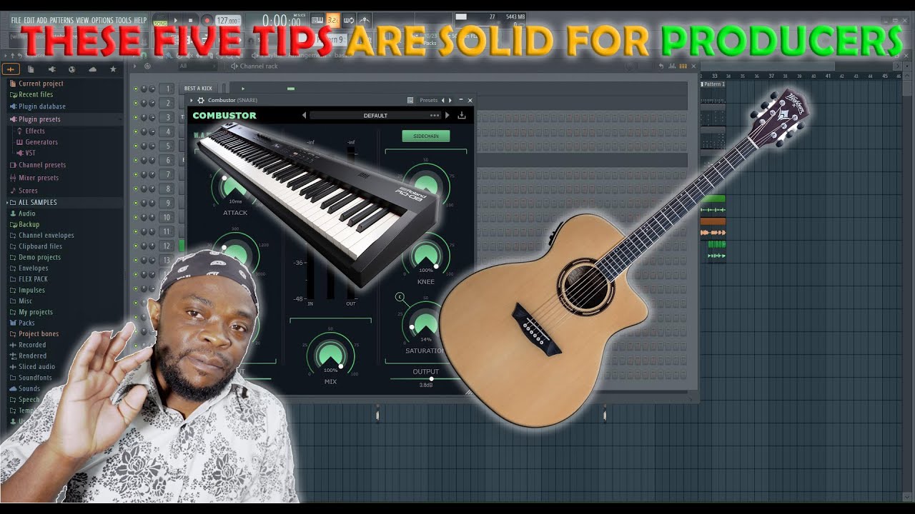 HOW TO BETTER YOUR PRODUCTION SKILLS 5 TIPS