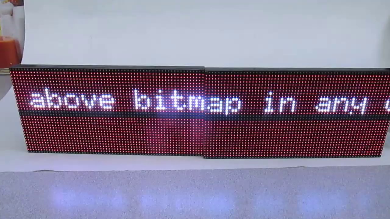 Teensy and SmartMatrix running two P3 64x32 LED Panels