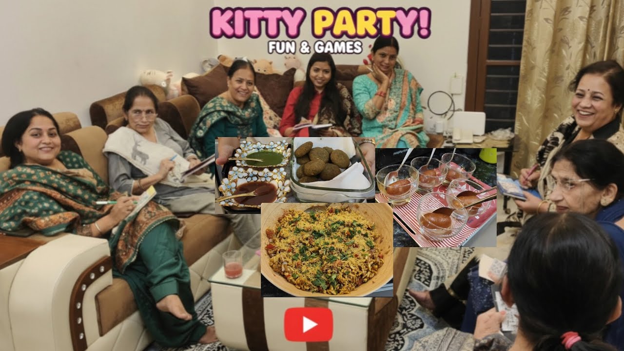 Kitty Party Fun 🎉 Food | Gossip | Game ✨ 