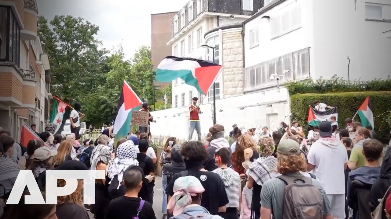 "Israel terrorist, Europe complice": EU Faces Fury as Brussels Protest Slams Gaza Starvation | APT
