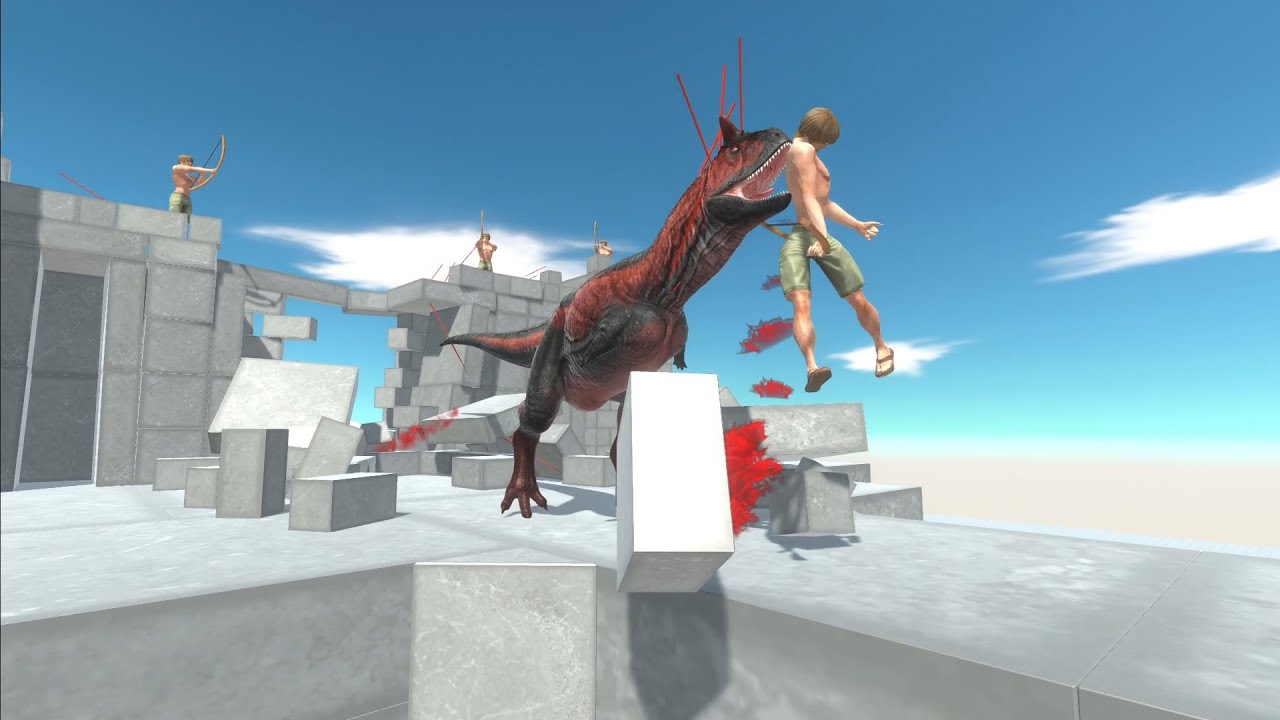 아무도 부술 수 없는 강력한 성 - Animal Revolt Battle Simulator