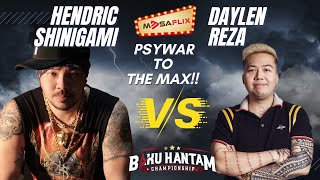 Hendric Shinigami Vs Daylen Reza Psywar To The Max Baku Hantam
