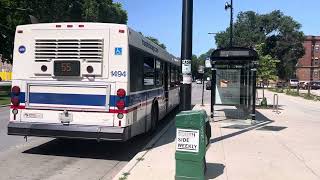 55 Westbound Departing Garfield Green Line