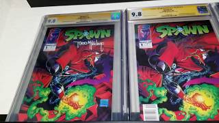 Spawn Collection Issue one to five in cgc + Director's cut  Edition