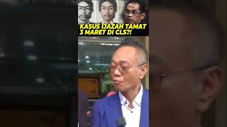 kasus ijazah palsu tamat 3 maret di sidang cls pn Surakarta #beritaterkini #jokowi #shorts