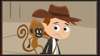 Austin and Scout: Words with sp- with Caption