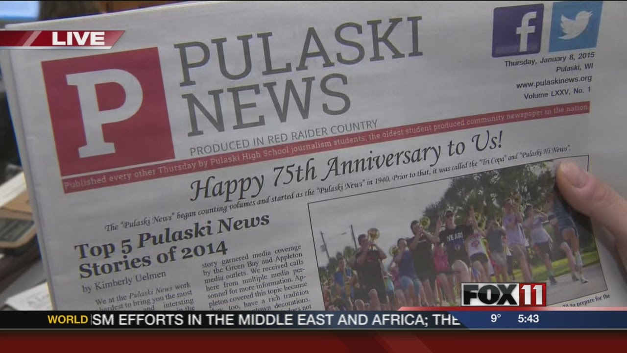 Pulaski News YouTube