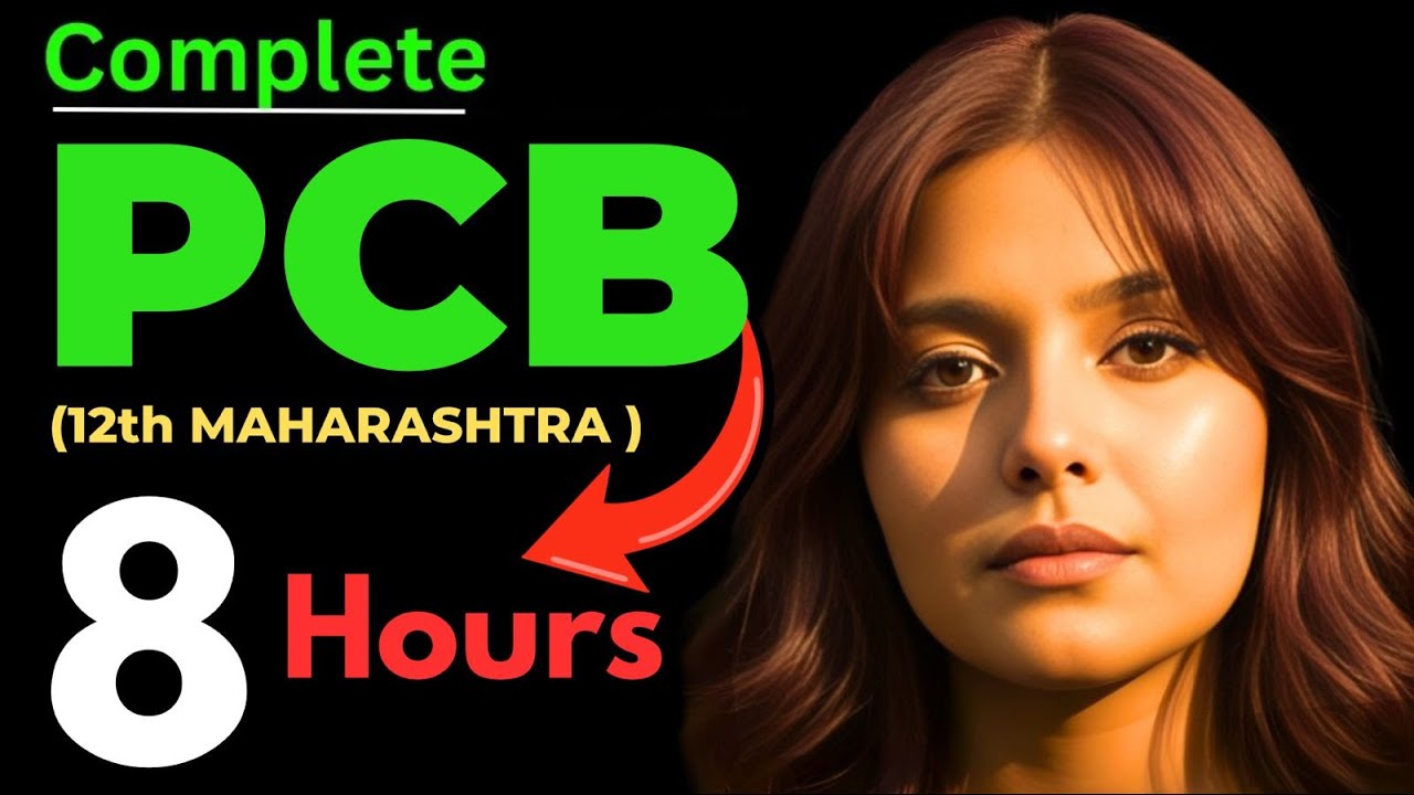 Complete PCB in Just 8 Hours | 12th Maharashtra Board | by Radha Mam
