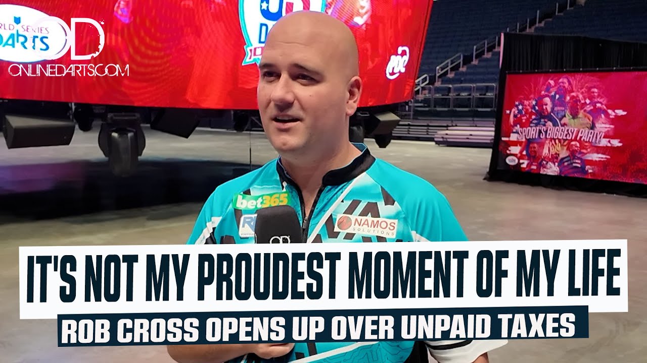 "IT'S NOT MY PROUDEST MOMENT OF MY LIFE" ROB CROSS OPENS UP ABOUT UNPAID TAXES