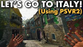 This “Virtual Vacation Simulator” on PSVR2 is MIND-BLOWING! #psvr2 #vr #ps5 #travel #vacation