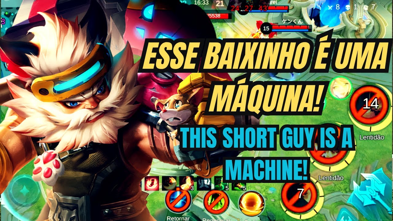 MVP NA DERROTA! O BAIXINHO CARREGOU NA RAÇA!MVP IN DEFEAT! THE SHORT KING CARRIED HARD!