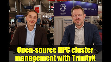 Open-source HPC cluster management with TrinityX