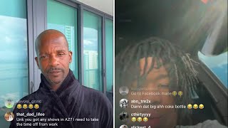 Charleston white crashes out on Kenny B and disrespects his parents Kenny B Responds
