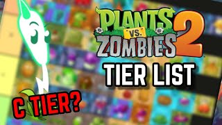 Plants vs. Zombies 2 PLANT TIER LIST 2023