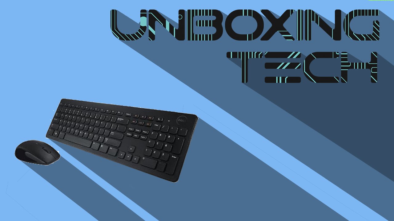 Unboxing Teclado e Mouse Wireless Dell KM632 YouTube