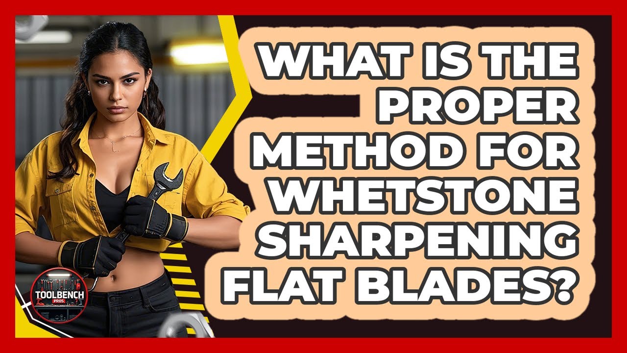 What Is The Proper Method For Whetstone Sharpening Flat Blades?