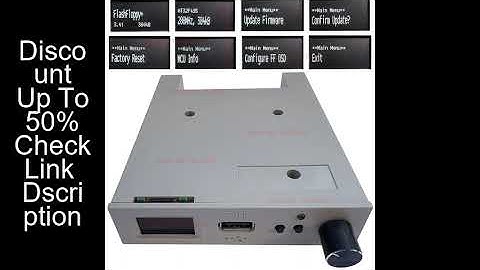 Newest FlashFloppy firmware V3.41 GOTEK Floppy emulator with OLED AMIGA GOTEK DRIVE - BIG 0.96 OLED