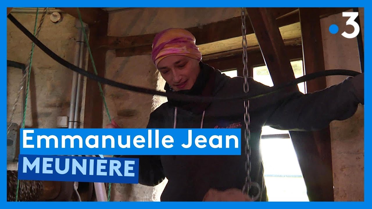 Portrait : Emmanuelle Jean, meunière au Moulin de la Bicane