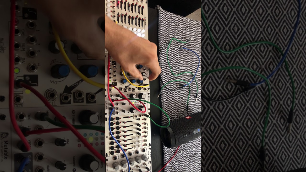 mutable instruments plaits played by varigate 8+