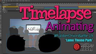 Timelapse Animating #RubberOnionBattle 19 "Lame Theme Park" screenshot 5