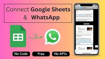 Connect Google Sheets to WhatsApp Easily via Zapier & Make | Complete Tutorial