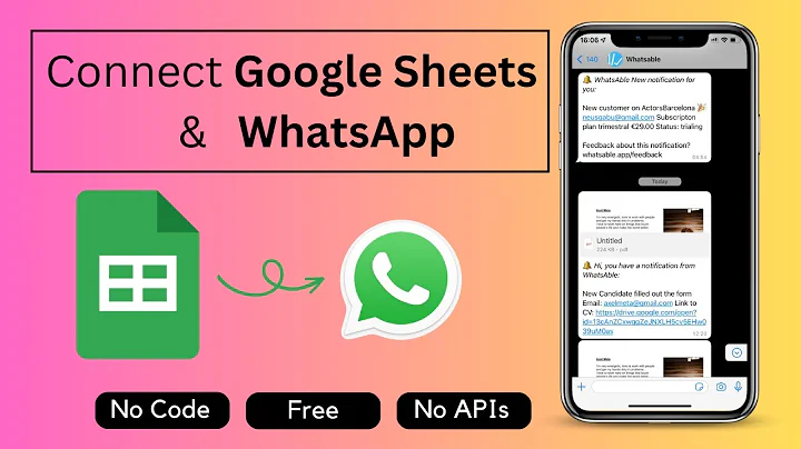 Connect Google Sheets to WhatsApp Easily via Zapier & Make | Complete Tutorial