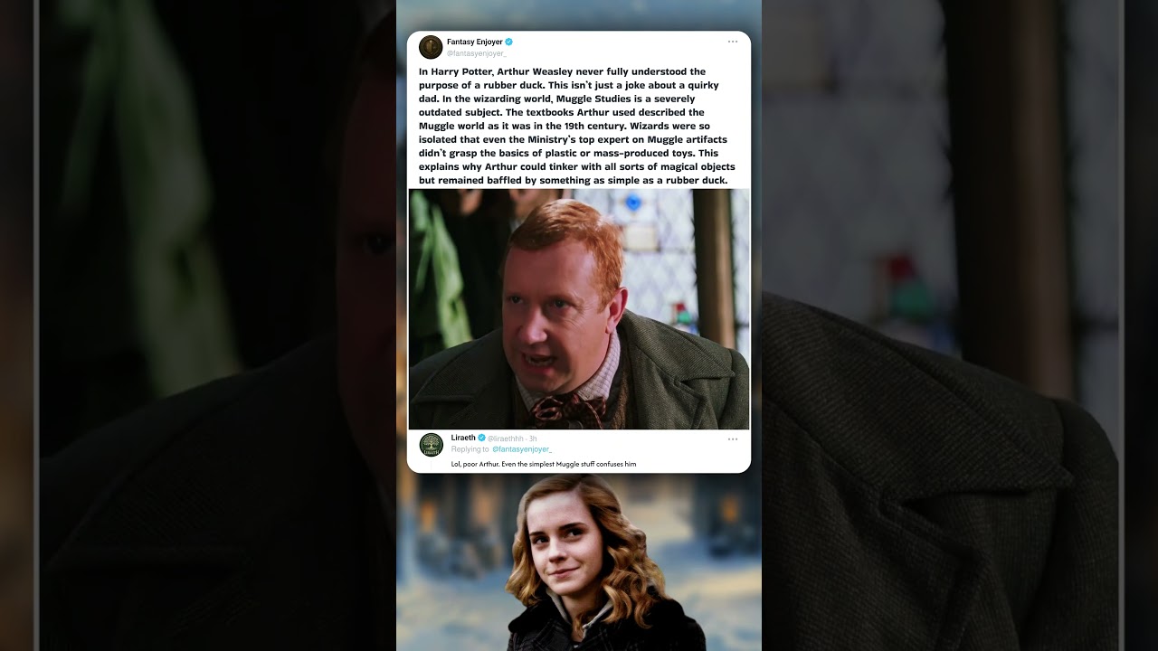 Why Arthur Weasley Never Got Rubber Ducks 🦆⚡ 