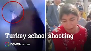 Deadly School Shooting In Turkey Leaves Students Among Victims