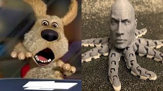 Talking Ben chooses a soft toy