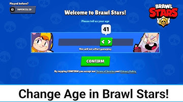 How To Change Age in Brawl Stars - Tutorial 2025
