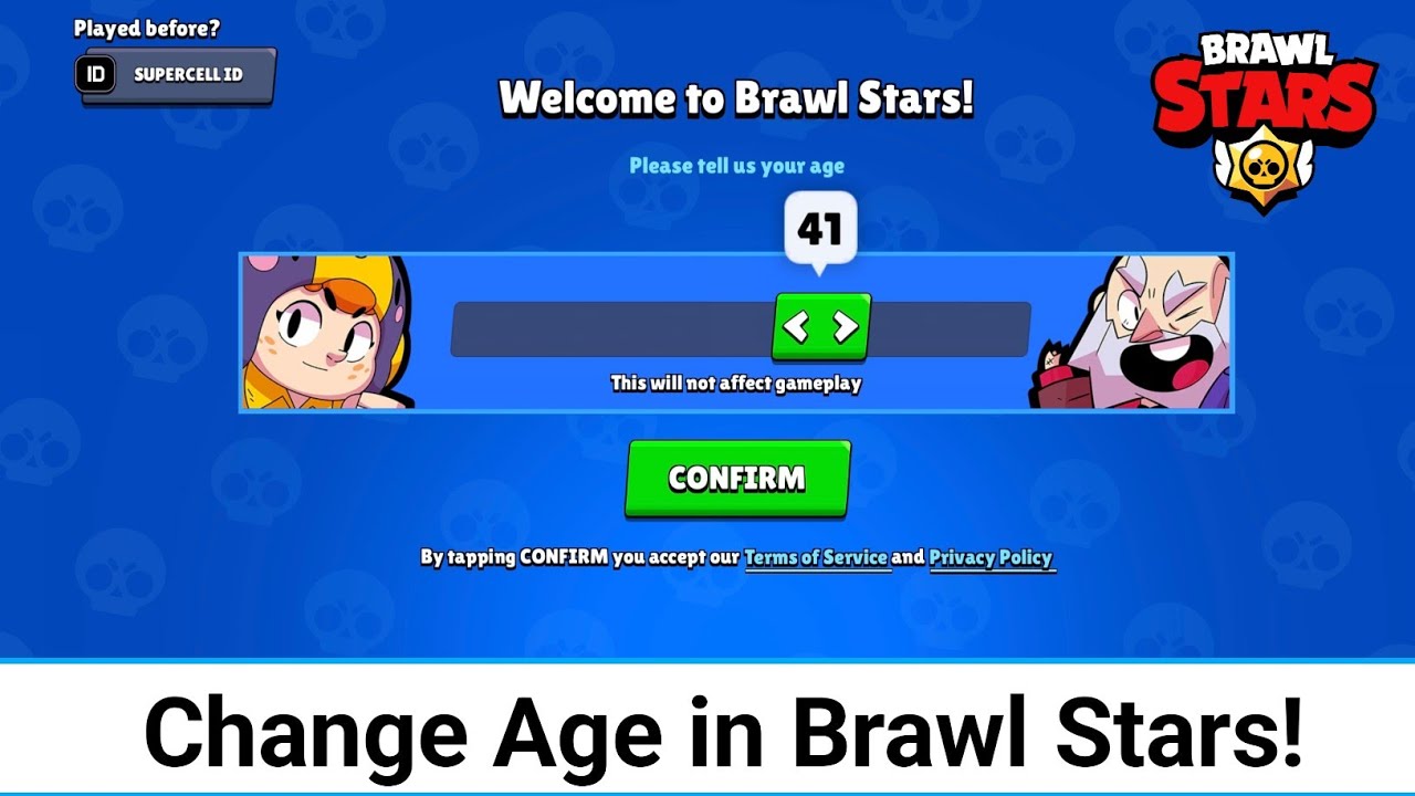How To Change Age in Brawl Stars - Tutorial 2025