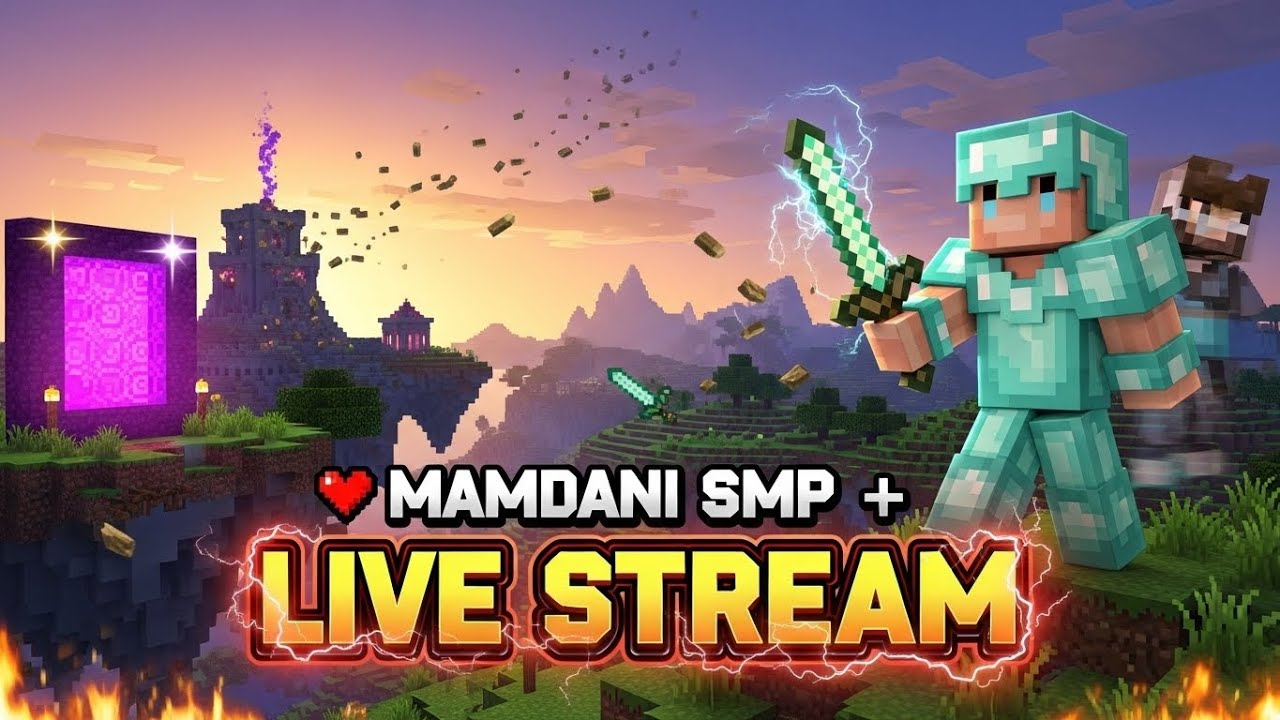 mamdnai SMP Server Live | Survival Adventure Gameplay | Hindi Urdu Live