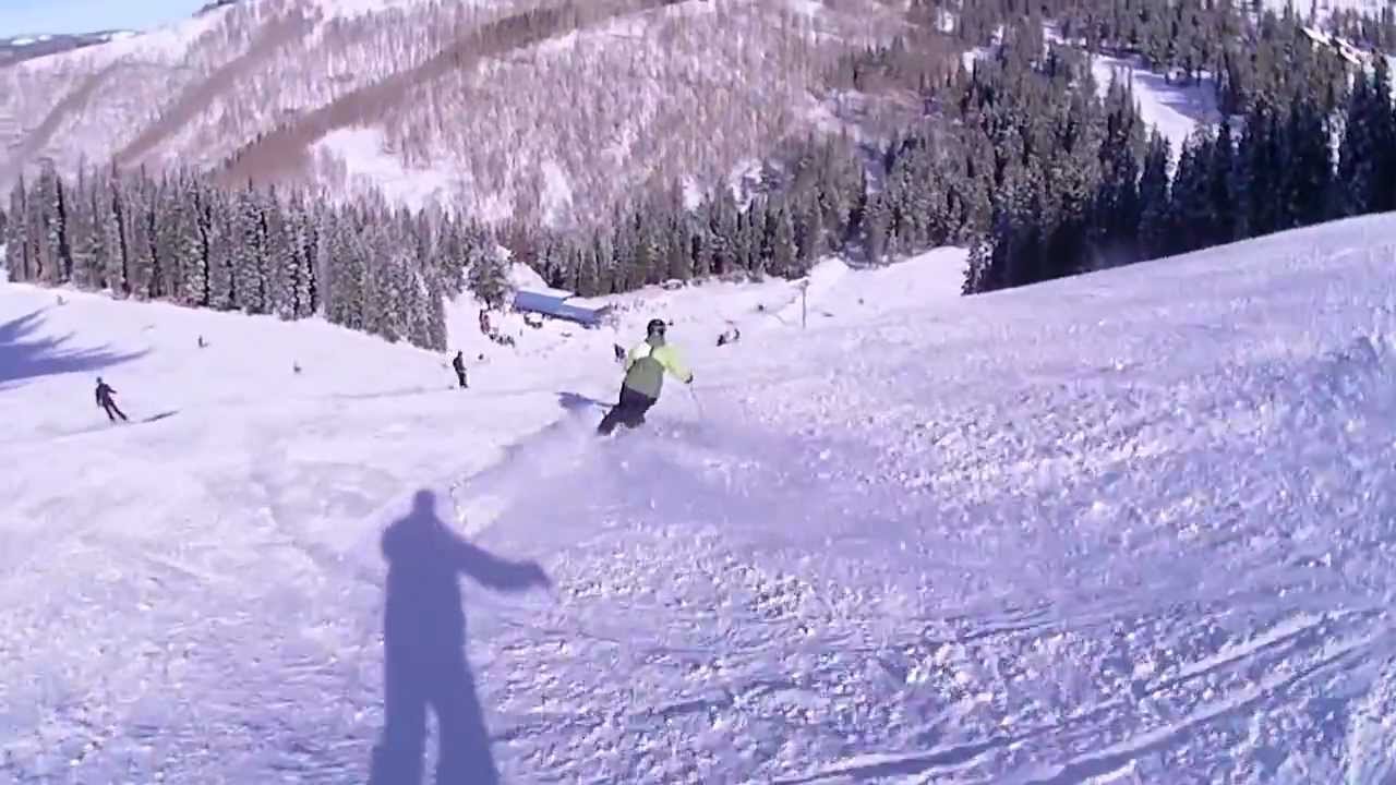Nicole skiing Dealer's Choice top to bottom Vail 1912 YouTube
