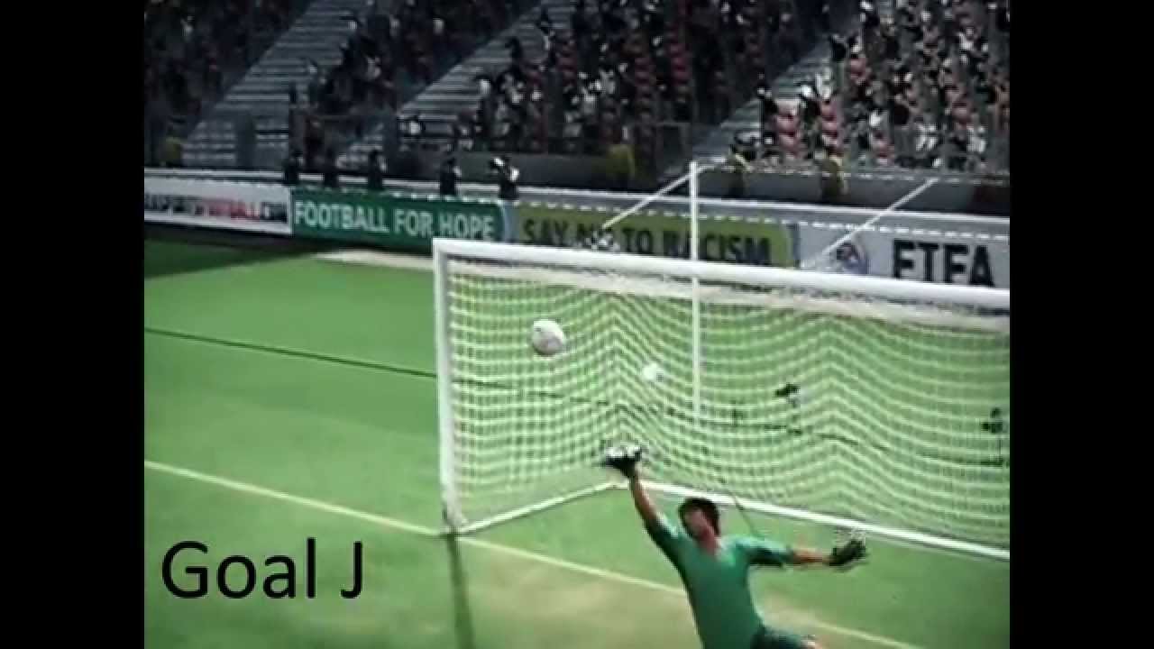 Fifa 10- Flick Up & Volley Goals! (Read Description...) (HD)
