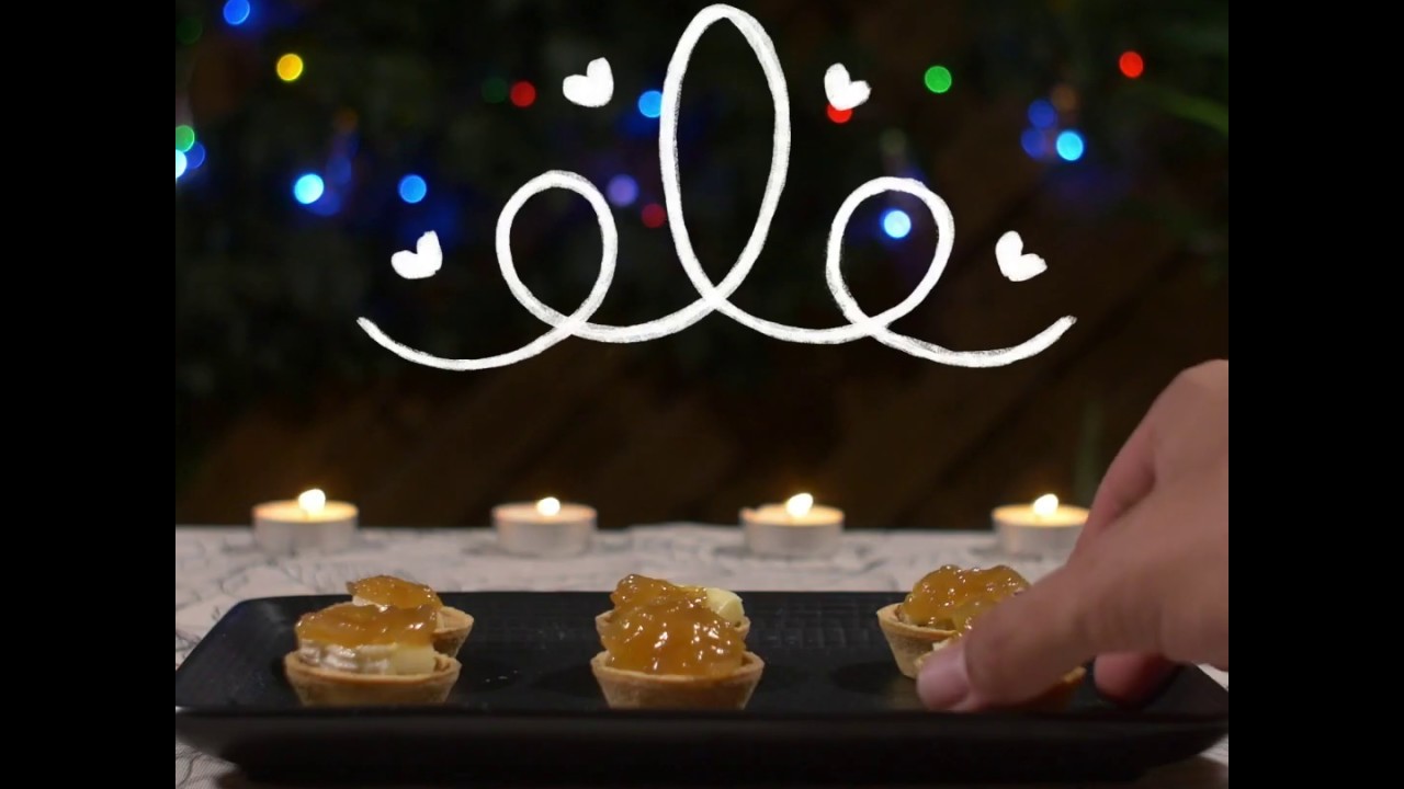 Tartaletas de berenjena con un toque de Hero Maridaje del Chef de cebolla caramelizada