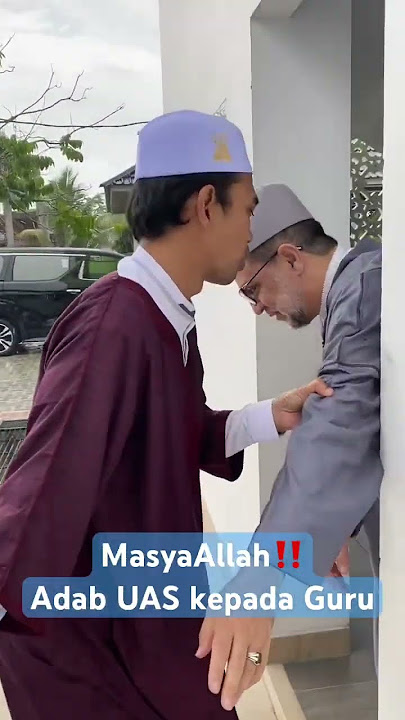 ADAB UAS KEPADA GURU | Dr. Al Syarif Abdul Mun'im bin Shaddiq al-Ghumari al-Idrisi al-Hasani
