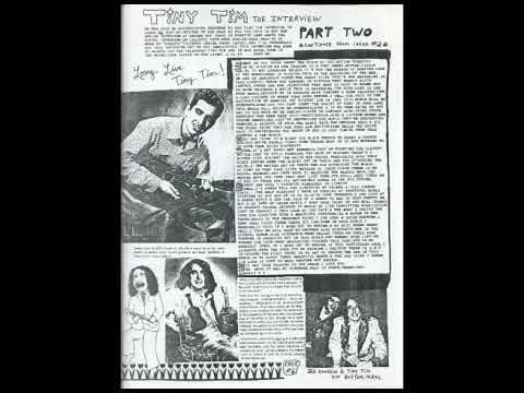 Tiny Tim telephone interview 03 25 1993 - YouTube