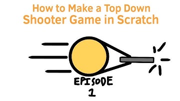 How to make a Top Down Shooter Game in Scratch | E1 - The Player