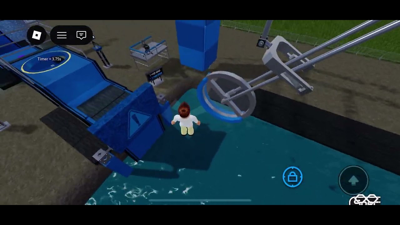 Blue Ninja Warrior 21 Attempt @bluetides 