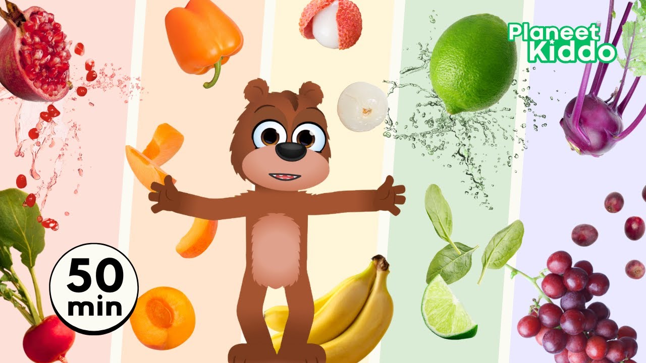 🍓🥬Groente Of Fruit? MEGA COMPILATIE | Leer Meer Dan 50 Soorten Groenten & Fruit | Peuters & Kleuters