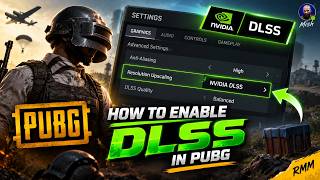 Как включить DLSS в PUBG (НОВАЯ настройка DLSS 4.5) | Повышение FPS   Исправление ошибки, когда D...