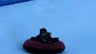 Kevin on Snow Tube
